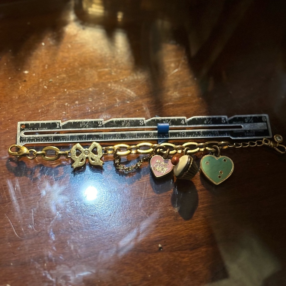 Junior size juicy couture charm bracelet